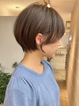 サンドシーン(sand scene) ＠thisiskaito表参道原宿/ショートヘア/ショートボブ/グレージュ