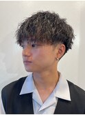 メンズカット ツイストスパイラル 無造作マッシュ20代30代40代