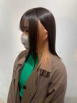 オプティマヘアー(Optima Hair) インナー×ミルクティー