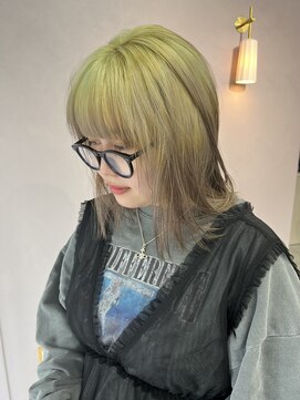 クリム(qulim) Design Color【lime green×greyge】