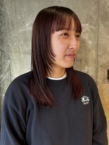 ハマモト&nbsp;顔まわりレイヤー　レッドブラウン