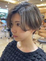 ラウンジ モリオ イケブクロ(Lounge MORIO Ikebukuro) 大人の柔らかいショートスタイル*