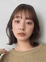 ノイ(noi) 顔周りレイヤーカットグレージュカラーくびれボブショートカット