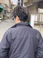 スウェル 船橋店(Swell)&nbsp;ウルフ/アッシュブラック/カルマパーマ/ベリーショート/船橋