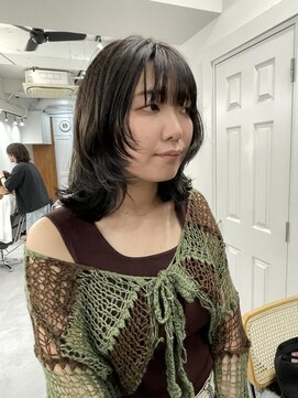 グリーン 高田馬場(green) 【TAKUYA】wolf hair