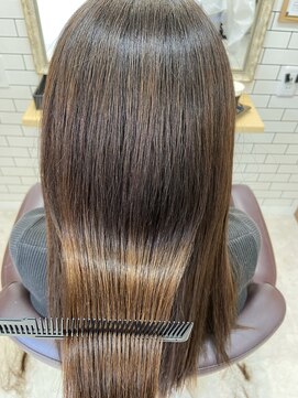 アルファ 春日原店(alpha) カラー縮毛矯正プレミアム