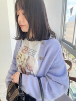 ガリカ 大名(Gallica)&nbsp;【恒吉佐央理】ブリーチなしダブルカラーで叶う透明感グレージュ