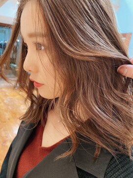 ロウバイレボ 柏(lou by revo) ミディアム/韓国風/レイヤーカット/顔回りカット/柏駅