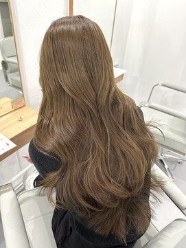 クテン(KUTEN) ライトベージュ　ブリーチなしダブルカラー　イルミナカラー