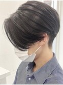 ニュアンスパーマ毛流れセンターパートウルフフェザーパーマ◎