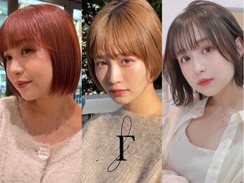 フランチェスカドットボブ(francesca.bob)の写真/タッセルボブや韓国ボブで《女っぽヘアー》に！使い方次第で雰囲気を変える高いカット技術をご提供◎