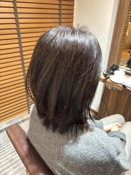 ラプチャー(RAPTURE) フェミニンロング明るい白髪染め/髪質改善カラー