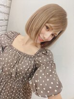 グラス 春吉1号店(glass)&nbsp;ケアブリーチ+カラー+4Stepトリートメント