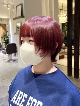 グラッド(GLAD.) ショートウルフカット/ナチュラルウルフ/顔まわりレイヤーカット