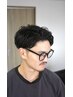 【men's初回から2回目、3回目特典】メンズカット＋パーマ