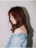 ゆるカールロング20代/30代/40代/庭瀬