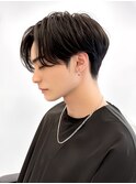 メンズカット/センターパート/韓国