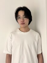 =メンズボブパーマ/メンズボブ/フェザーパーマ／MEN’S HAIR