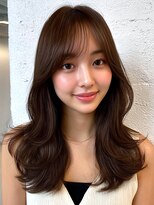 アビリタ(abilita)&nbsp;韓国ヘア レイヤーカット セミロング 小顔カット 艶髪 10代20代