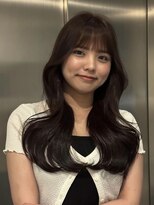 ミラ(MIRA)&nbsp;オレンジブラウン / ワンカラー / 前髪カット / 梅田美容室