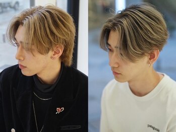 ノートエートル 西金沢(Nought etre)の写真/メンズカット+眉カット5000円“メンズに自信◎”[ショート/ブリーチ/ダブルカラー/インナーカラー/学割U24]