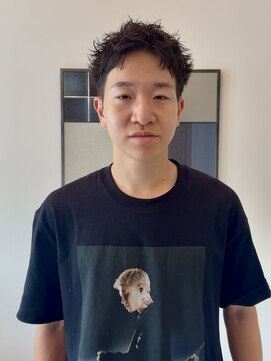 アンフェインド02(UNFEIGNED 02) スパイキーショート/MEN’S HAIR/フェザーパーマ/伏見/栄
