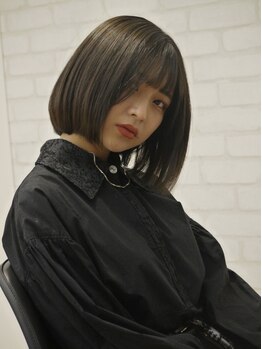 アヤメ(ayame)の写真/ショートボブのボリュームでお悩みへ、最適な髪質改善☆【大泉学園/縮毛矯正/髪質改善/大泉学園縮毛矯正】