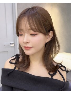 ロンドアヴァントゥス 池袋(Lond aventus) 韓国レイヤー/韓国風/ボブ/髪質改善/黒髪/ブリーチなし〔池袋〕