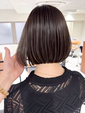 JIL BLAN千葉 ショートカット/ハイライト/レイヤーカット【12月12日 OPEN(予定)】 上品なナチュラルハイライト/丸みボブ