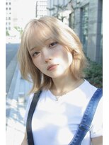 イル 大阪淀屋橋(i'll) ハイトーンレイヤーボブミディアムレイヤーショートウルフボブ