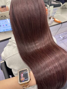 ニュイ 木更津(nuit) 着物ヘア/大人ガーリー/ダークアッシュ/似合わせカット/木更津