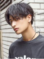 フレイムス ヘア アンド リラックス 高崎駅西口店(Frames hair&relax) 黒髪人気ツーブロックセンターパート