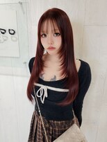 タブーセントラル(TABOO Central) TABOO Central【ロングレイヤー/ブリーチなしボルドーブラウン】