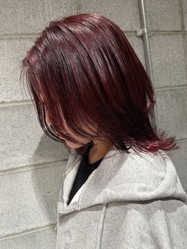 ノル 栄矢場町(nol) 色気ウルフ×レッドバイオレット(ボルドー/レッドバイオレット)