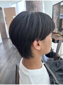 襟足長めメンズカット