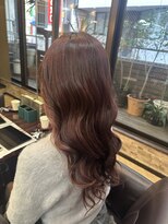 キャラ 池袋本店(CHARA)&nbsp;【大人気ダブルカラー】ピンクベージュインナーが最高に可愛い♪