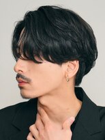 バイフィフス 原宿/表参道(by fifth)&nbsp;メンズシースルーマッシュニュアンスパーマシャドウパーマテテ風