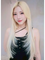 シェノン 表参道(CHAINON)&nbsp;表参道/イメチェン/ピンクベージュ/アンブレラカラー/前髪/渋谷