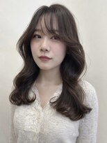 ニット(Knit) 韓国風柔らかグレージュ