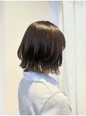レイヤーボブ/切りっぱなしボブ/フェイスレイヤー