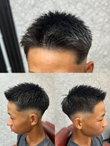 髪処田島屋&nbsp;スキンフェードアップバング