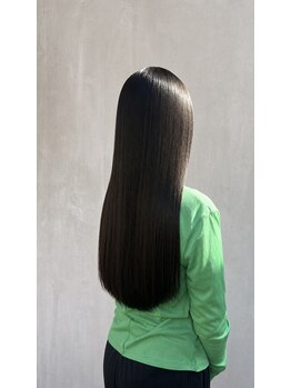 カフベート(Kafbet)の写真/【Kafbet/諫早】毎朝の髪が激変！ウルトラファインバブル×トリートメントでよりしなやかな質感へ◎