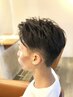 【平日限定☆】メンズカット+目の疲れ癒しヘッドスパ￥5500[亀戸]