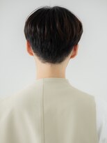 モッズヘア メン 新所沢店(mod's hair men)&nbsp;刈り上げ小顔ダークブラウン韓国風マッシュコンマヘア20代30代f