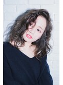 【mielhair新宿】かき上げ前髪のアンニュイミディ☆★