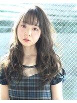 ヘア アンドメイク キヨシ(Hair and Make kiyoshi)&nbsp;kiyoshi/ガーリー ＊黒髪　ブルーグレーロング＊