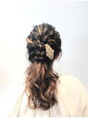 ヘアセット ダウンスタイル