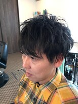 理容 うめむら ナチュラルツイストパーマ