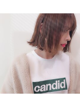 シエナ(CIENA) 冬こそ外ハネボブ！お洒落度アップ♪@酒井