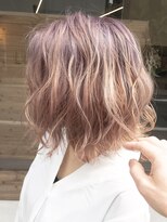 ルーナヘアー(LUNA hair)&nbsp;『京都 ルーナ』ハイ透明感×淡ピンク 【草木真一郎】